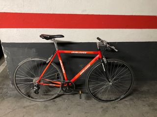 Bicicleta Fixie Roja GALOFIX.