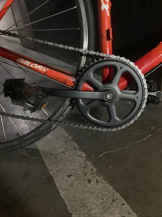Bicicleta Fixie Roja GALOFIX.