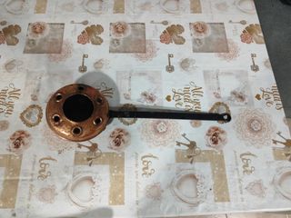 Pentola in rame per castagne