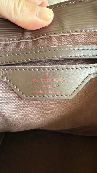 Bolso Louis Vuitton Epi Cuero Marrón y guardapolvo