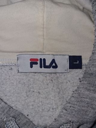 Sudadera Fila Gris y Azul