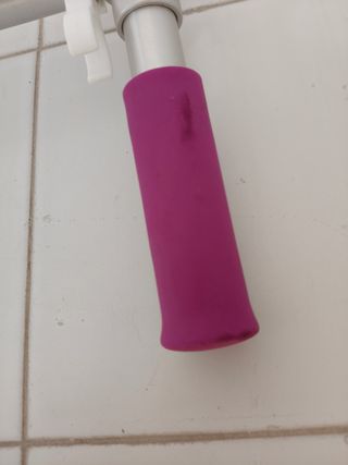 Patinete Oxelo blanco, turquesa y rosa