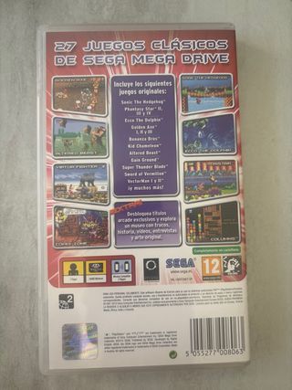 PSP Mega Drive Collection SEGA