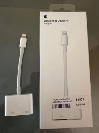 Adaptador Apple Lightning a HDMI AV