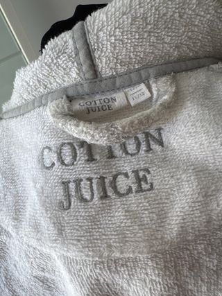 Albornoz niña algodón talla M