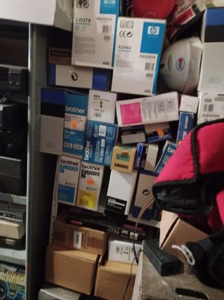 Lote de tóneres y cartuchos Brother