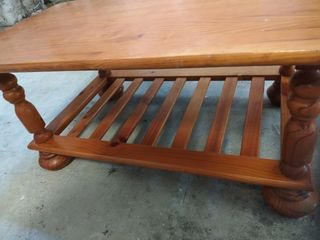Mesa de centro de madera