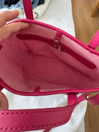 Bolso Tous Rosa y Beige
