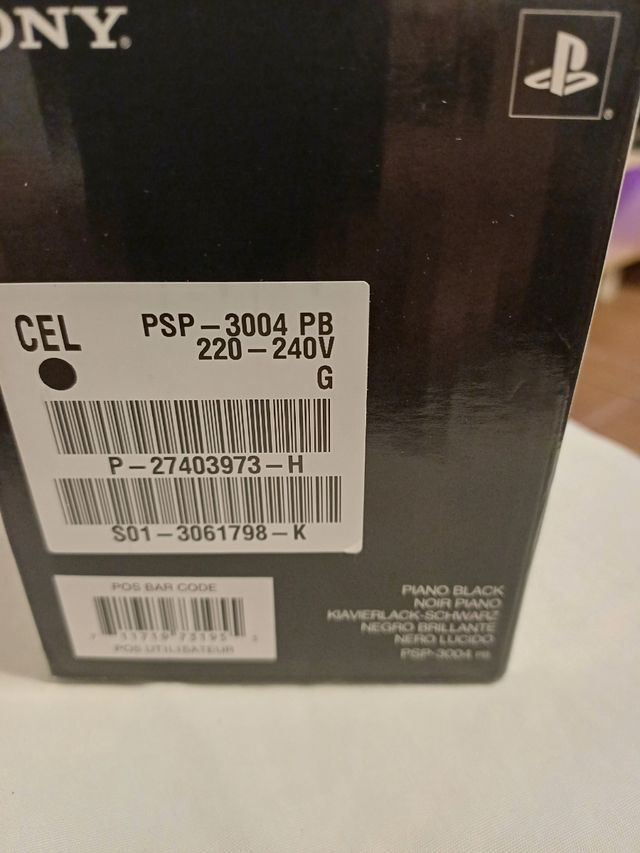 PSP 3004 Piano Nero