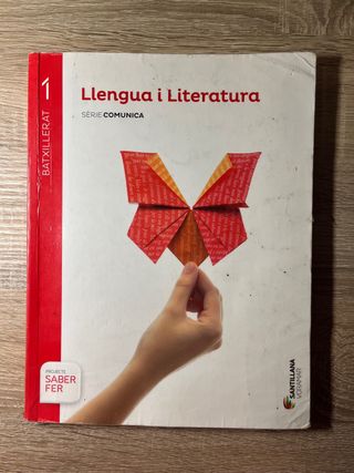 LLENGUA I LITERATURA SERIE COMUNICA 1 BTX SABER...