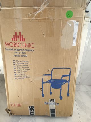 Silla inodoro y ducha