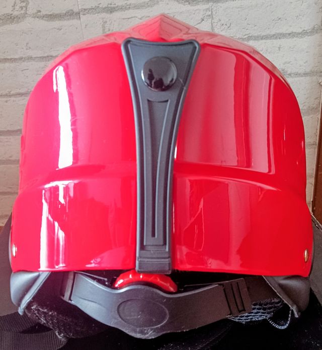 Casco Esquí Niñ@ Rojo Talla S