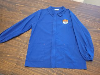 Grembiule bambino calcio blu