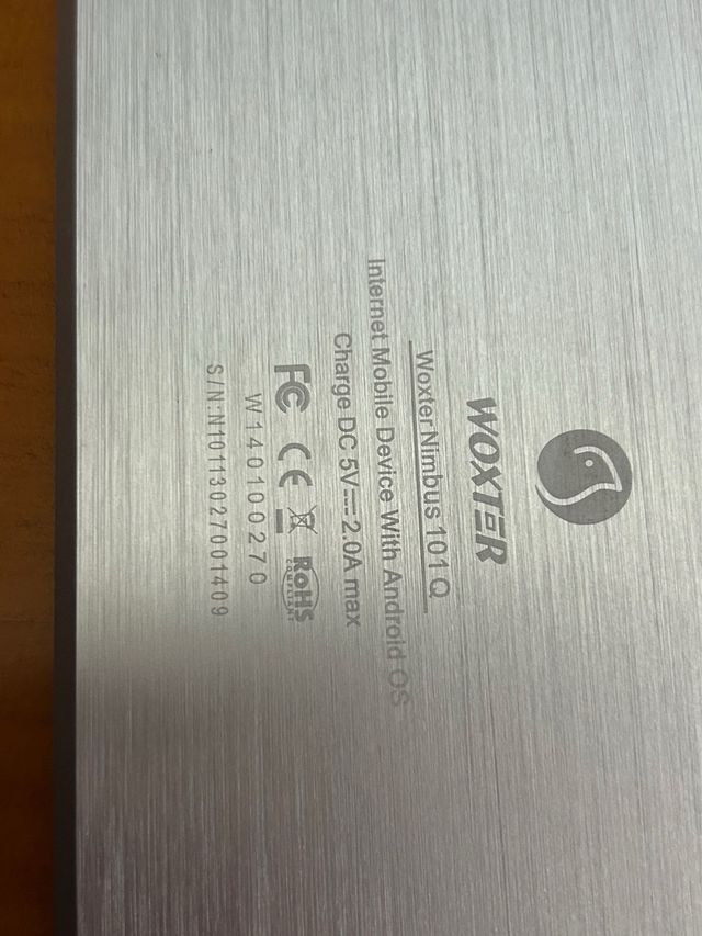Tablet Woxter Nimbus 101Q