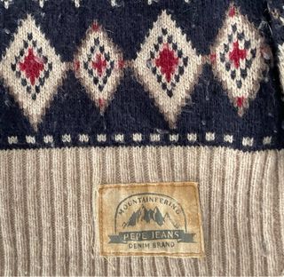 Jersey Pepe Jeans Hombre Azul Beige