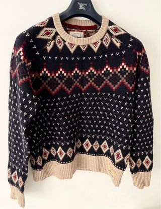 Jersey Pepe Jeans Hombre Azul Beige