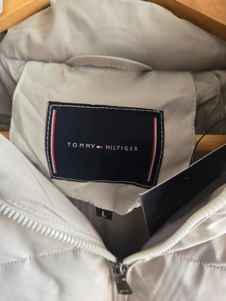 Cazadora Tommy Hilfiger Beige Talla L