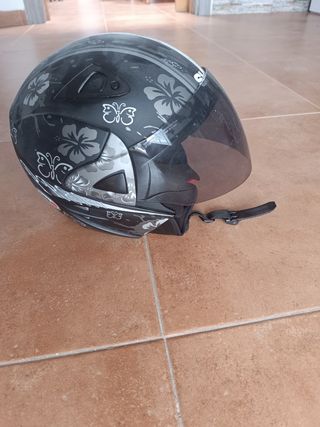 Casco de moto SHIRO, talla XS.