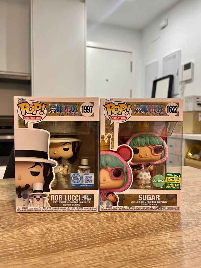 Funko Pop! One Piece Pack Rob Lucci y Sugar