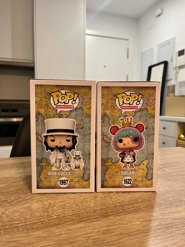 Funko Pop! One Piece Pack Rob Lucci y Sugar