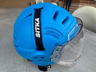 Casco Hockey Patines Sitka Azul L