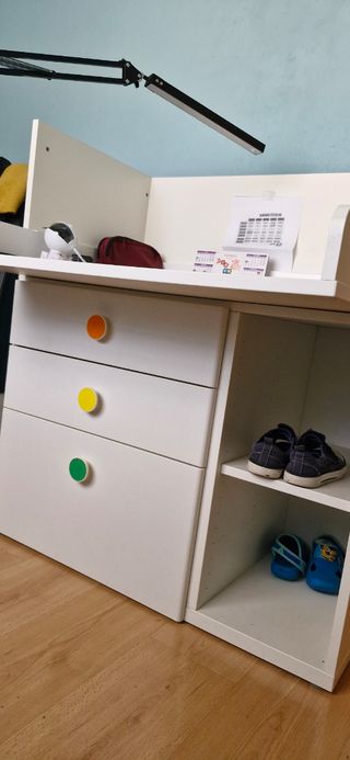 Mesa cambiador/escritorio IKEA SMÅSTAD