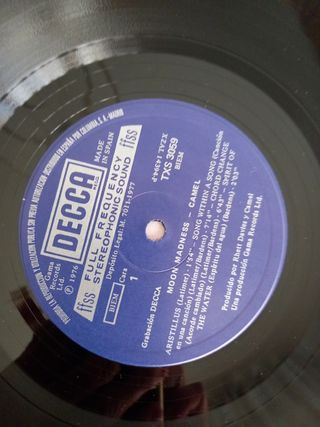 Vinilo Antiguo Camel Moonmadness