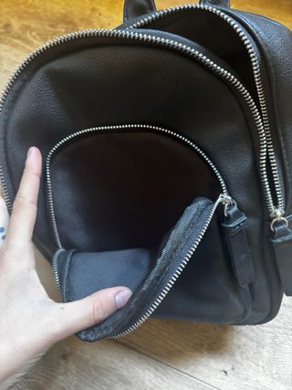 Mini mochila Pull&Bear negra