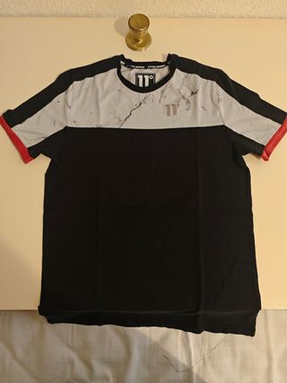 Camiseta Eleven Degrees Negra Corta