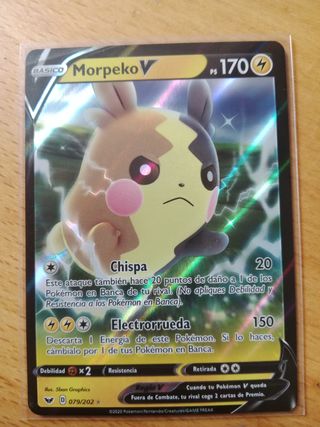 Carta Pokémon Morpeko V