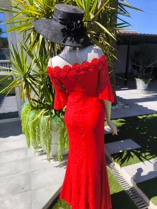 Vestido de fiesta rojo