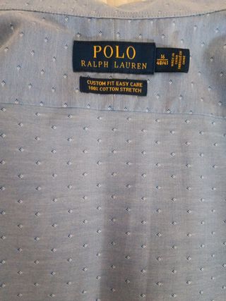 Camisa Polo Ralph Lauren Azul