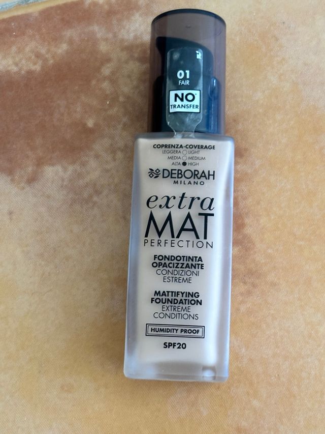 Base Maquillaje Deborah Milano Extra Mat Perfectio