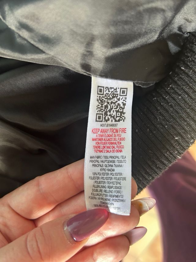 Piumino bambino McKenzie nero