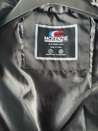 Piumino bambino McKenzie nero