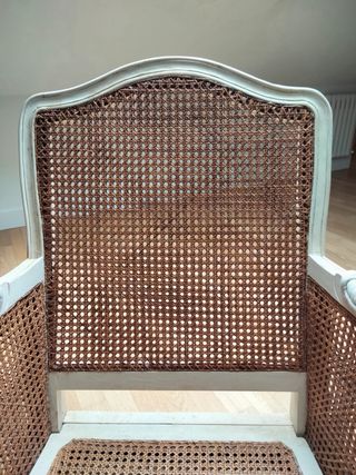 Butaca Hanbel estilo provenzal.