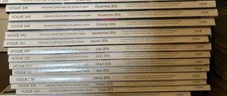 12 revistas Vogue año 2016