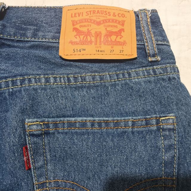Tejanos Levi's 514 TM Talla 14 niño