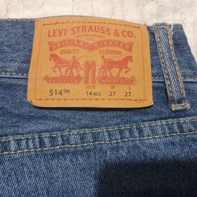 Tejanos Levi's 514 TM Talla 14 niño