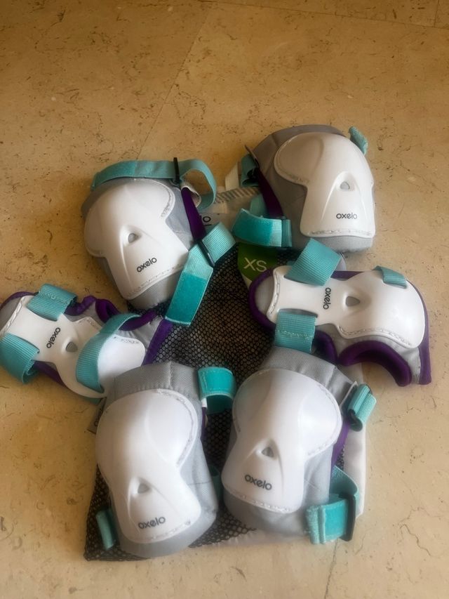 Protecciones Oxelo para patinaje