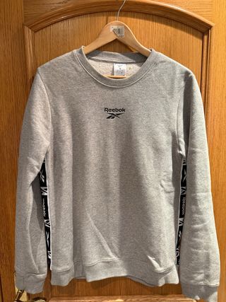 Sudadera Reebok Gris 