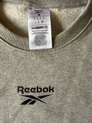 Sudadera Reebok Gris 