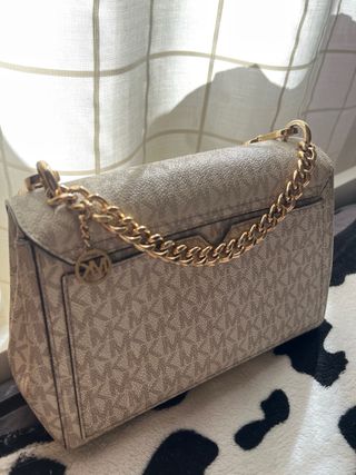 Bolso Michael Kors Beige y Marrón