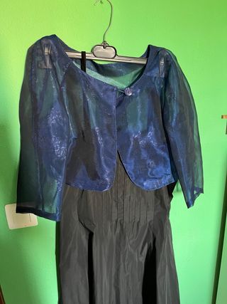 Chaquetas de fiesta doradas y azul , negro y roja 