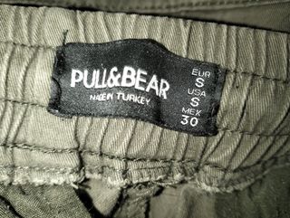 Pantaloni cargo verdi