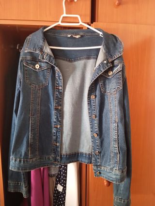Chaqueta vaquera azul