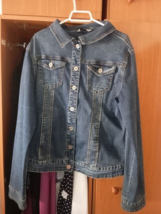 Chaqueta vaquera azul