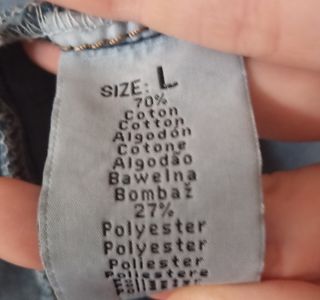 Chaqueta vaquera azul