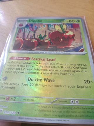 Dipplin Pokeball Holo Inversa