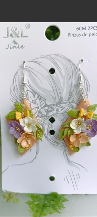 Pendientes J&L Florales